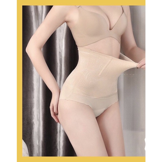 Quần Gen Nịt Bụng  Nẹp Chống Cuộn sóng định hình vòng 3 giúp nâng mông LYBONA