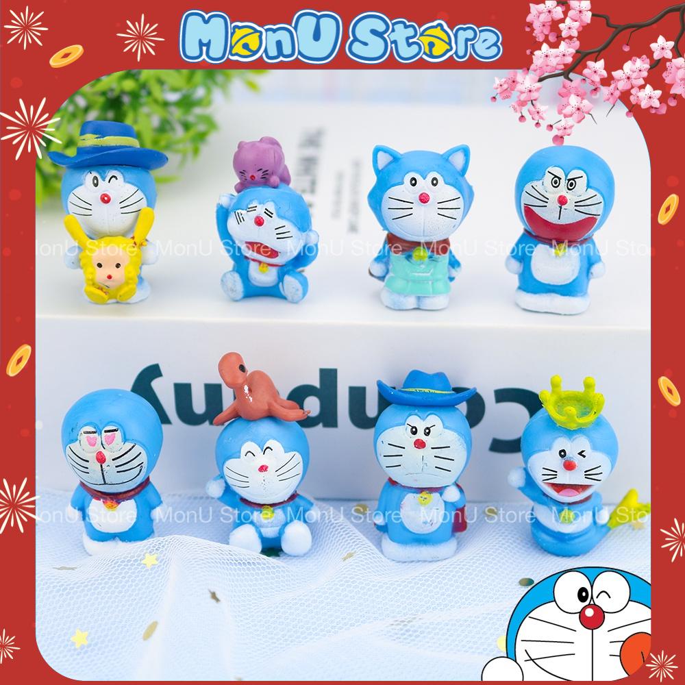 Mô hình DORAEMON DOREMON và thú cưng MINI dễ thương cute MON0231