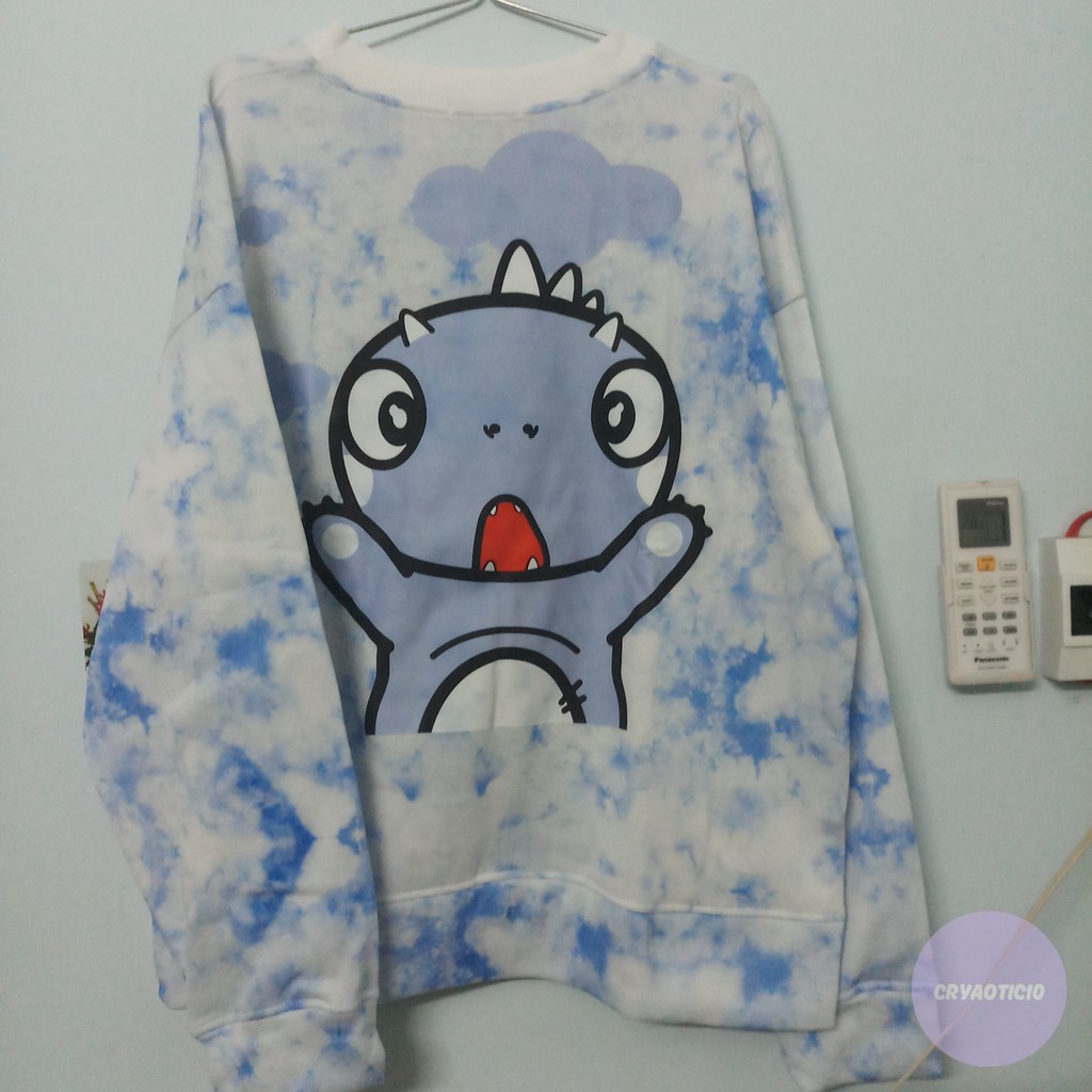 [Kèm hình thật] Áo khoác cardigan khủng long cute Dinosaur - cryaotic10