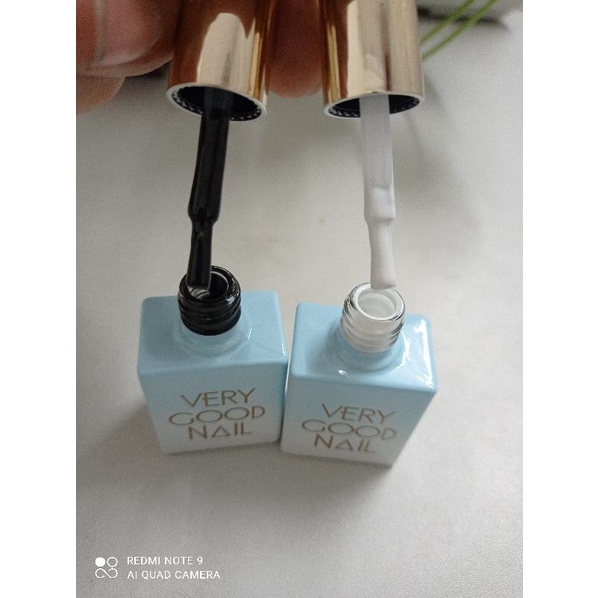 Sơn gel đen trắng verygood, sơn verygood đen trắng