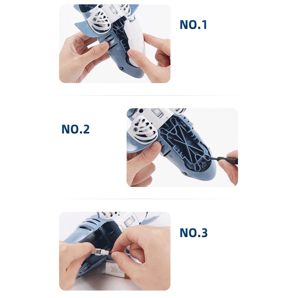 Cá mập điều khiển từ xa dưới nước giá rẻ cho bé trẻ em thông minh Gôn đồ chơi