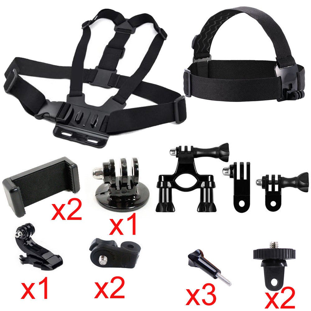Bộ phụ kiện cho máy ảnh Sony Cam/FITFORT/Anmade M3/YI 4K+4K,Lite/Gopro | BigBuy360 - bigbuy360.vn