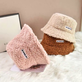 Mũ Bucket lông cừu