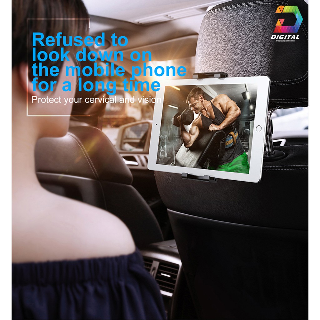 Đế Giữ iPad / Điện Thoại Trên Ghế Xe Hơi Chính Hãng Baseus | BigBuy360 - bigbuy360.vn