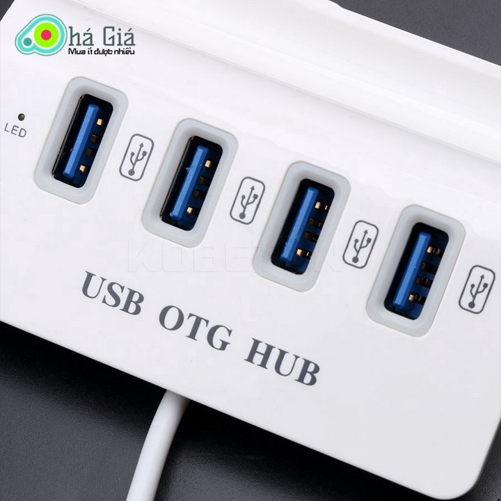 Bộ chia cổng USB - Hub USB OTG cho điện thoại Samsung - Hub USB OTG - OTG Micro