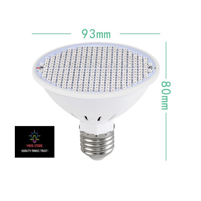 Đèn LED E27 hỗ trợ quang hợp cho cây trồng trong nhà SMD 2835 126LED, 200LED, 300LED tùy chọn | BigBuy360 - bigbuy360.vn