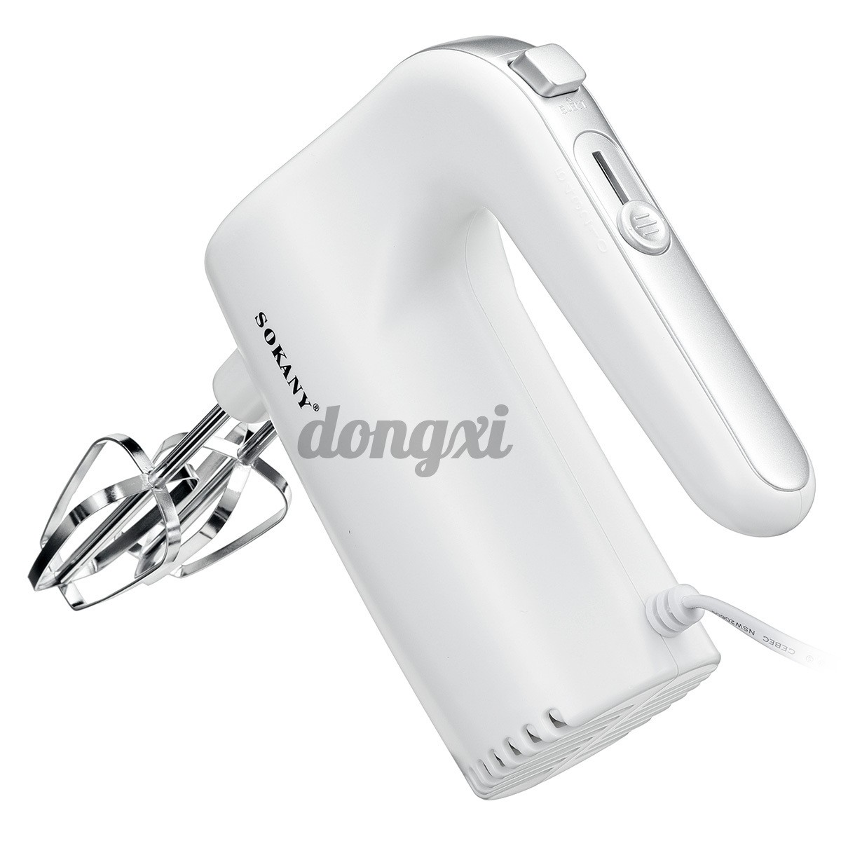 500w Electric Handheld Whisk 5 Speed Hand Mixer Kitchen Egg Beater Cream Cake Blender Whisk Electric Household Mixer Baking Small Cake Mixer Automatic Whisk Cream