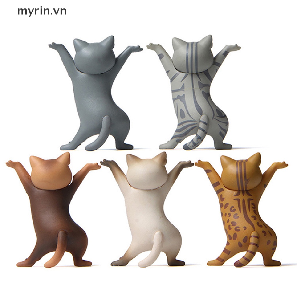 Ống Đựng Bút Hình Mèo Dễ Thương Dùng Trang Trí