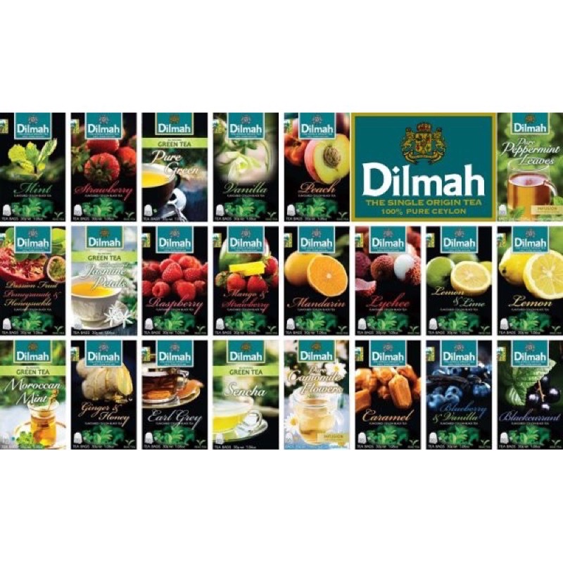 Trà Dilmah Hộp 20 Túi Lọc - Có Nhiều Vị
