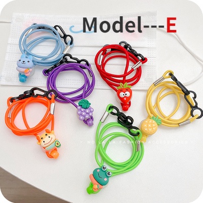 Dây Đeo Khẩu Trang Hình Mặt Cười Hoạt Hình Phong Cách Hàn Quốc Dành Cho Trẻ Em 2022