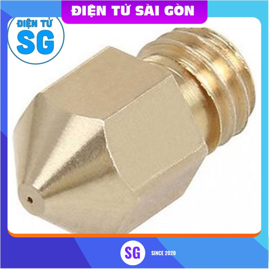 Đầu in MK8 0.2mm / 0.3mm / 0.4mm