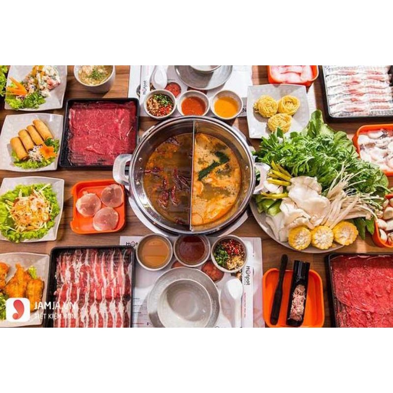 COMBO LẨU HAIDILAO LẨU THẬP CẨM BÒ TIÊU XANH BÒ ĐAN MẠCH