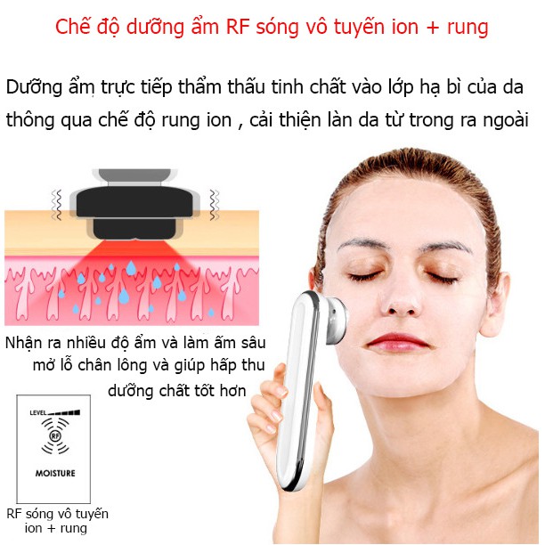 [Free Ship ] Máy Chăm Sóc Da Toàn Diện D919[ Bản Nâng Cấp]