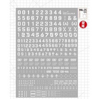 Decal nước Hobby Mio Custom Decal Vol.05