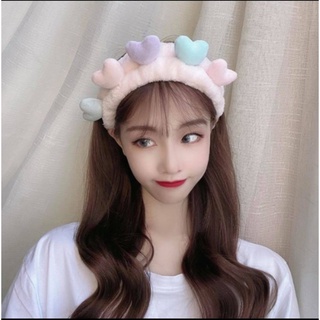 Băng đô cài tóc trái tim siêu cute