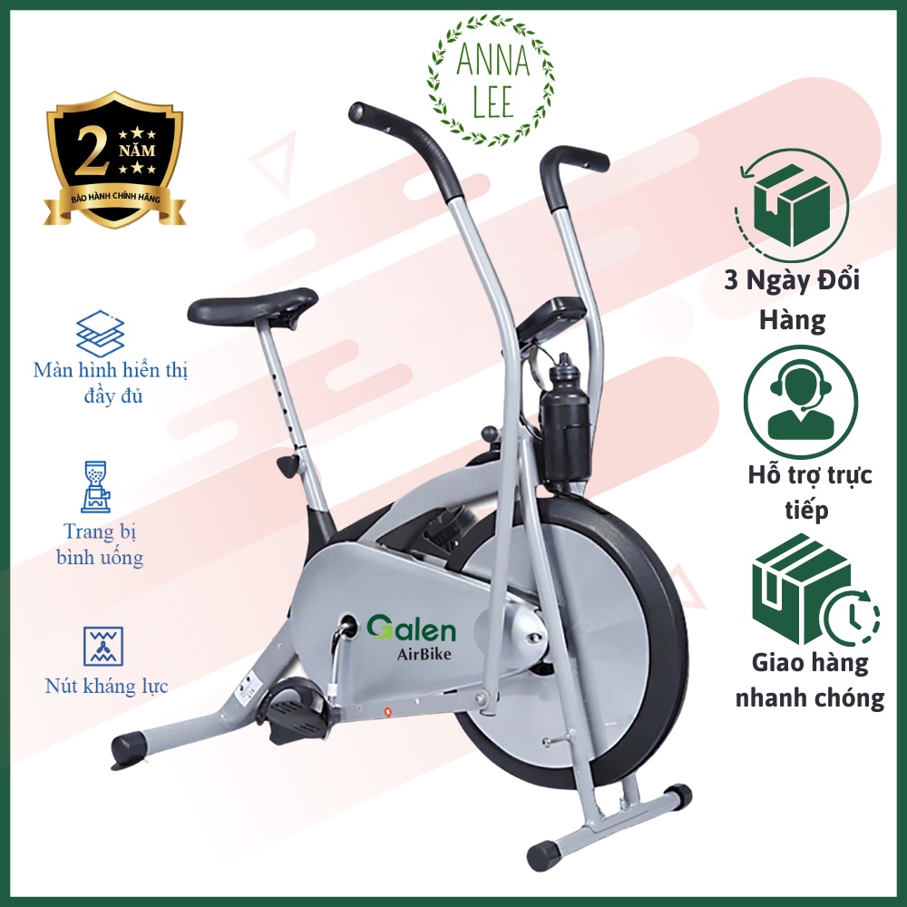 Xe Đạp Tập Thể Dục Tại Nhà Air Bike GALEN G016 - Hàng Chính Hãng