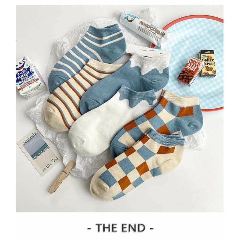 Set tất 10 đôi nam nữ