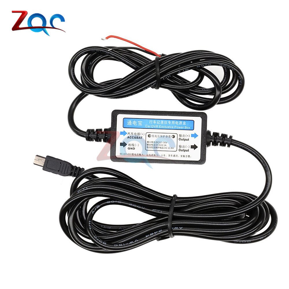 Bộ Sạc Nguồn DC 12V Sang 5V Chuyên Dụng Dành Cho Camera Hành Trình Ô Tô20210822