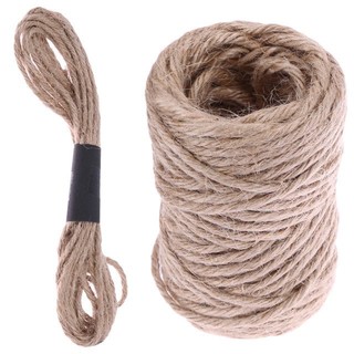Cuộn dây thừng (dây gai) trang trí tiệc tết trung thu làm đồ handmade
