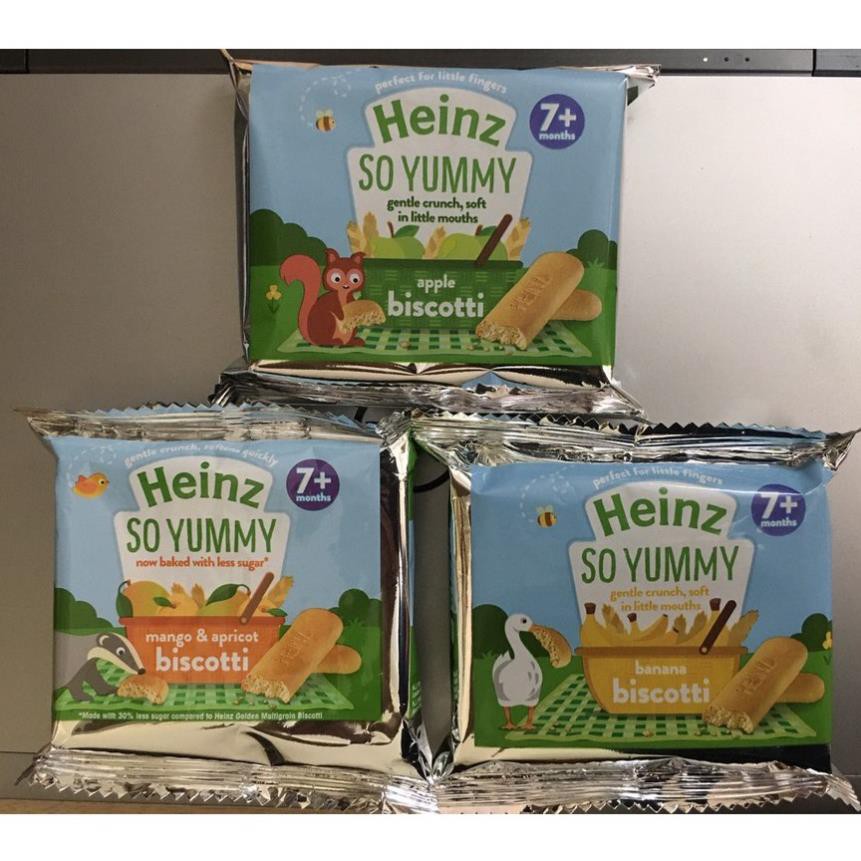 Bánh ăn dặm Heinz cho bé từ 7m.date T5/2023
