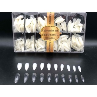 Móng úp tay form nhọn form móng chuẩn đẹp