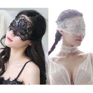Mặt nạ ren nửa mặt hóa trang halloween