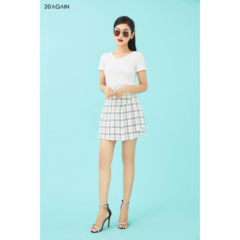 Chân Váy A Tà Bung Phủ Ngoài 20Again JAA1669