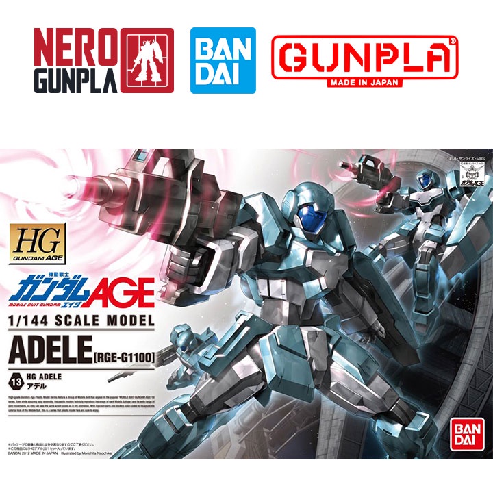 Mô Hình Lắp Ráp Bandai Gunpla HG AGE 1/144 Adele