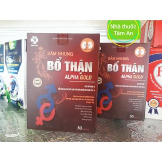 Sâm nhung bổ thận Alpha Gold