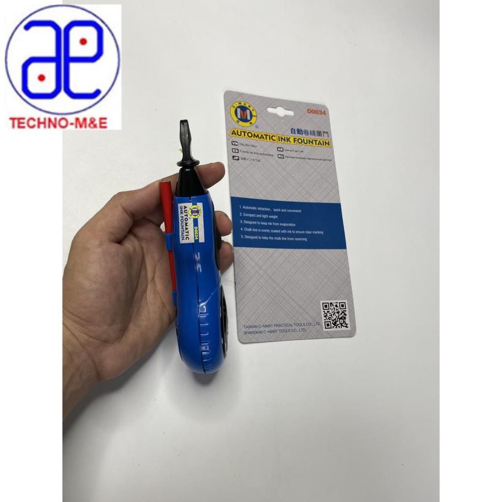 Búng mực tự động C-Mart D0034 màu xanh RẺ HƠN HOÀN TIỀN