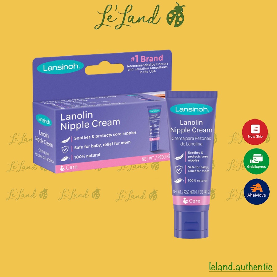 Bill US - Kem bôi nứt đầu ti Lansinoh 40g