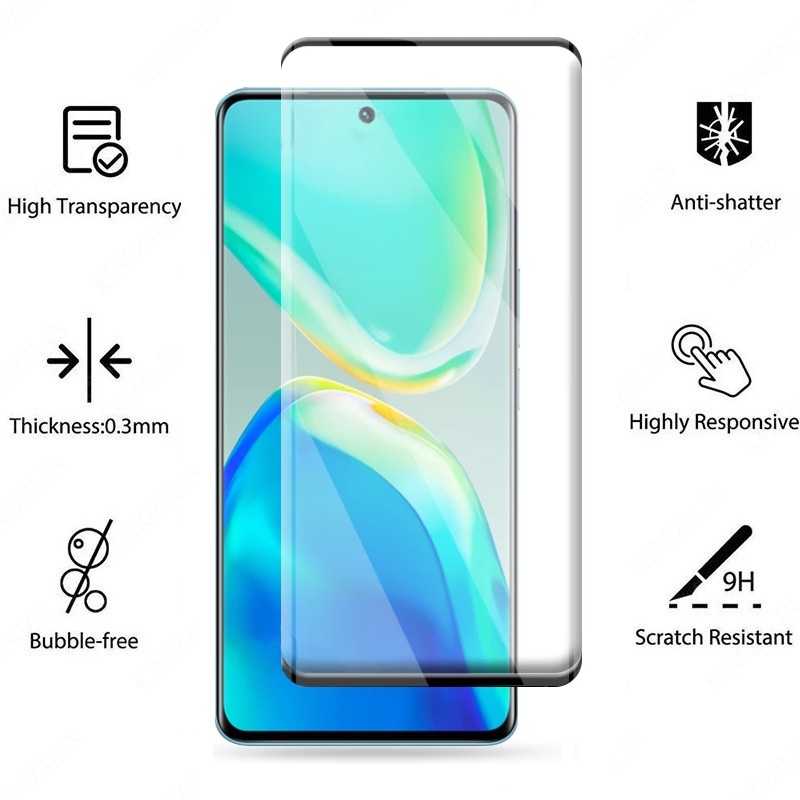 Kính Cường Lực Bảo Vệ Màn Hình Điện Thoại Cong Cho Vivo V25 Pro VivoV25Pro V25Pro