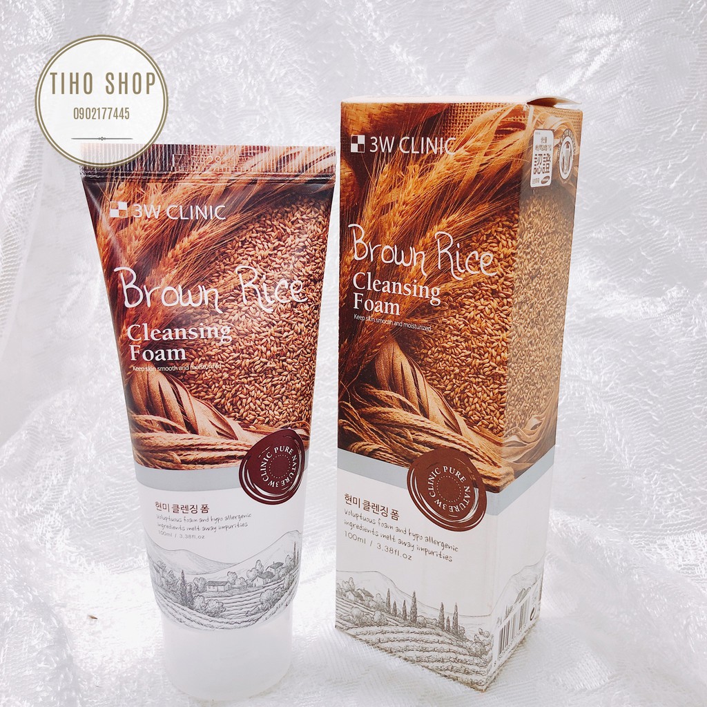 Sữa rửa mặt 3W Clinic Pure Nature Cleansing Foam | BigBuy360 - bigbuy360.vn