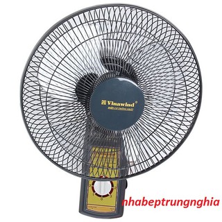 Quạt treo tường Vinawind Điện Cơ Thống Nhất QTT300-EĐ và QTT400-EĐ điều chỉnh giật dây, sải cánh 300mm / 400mm