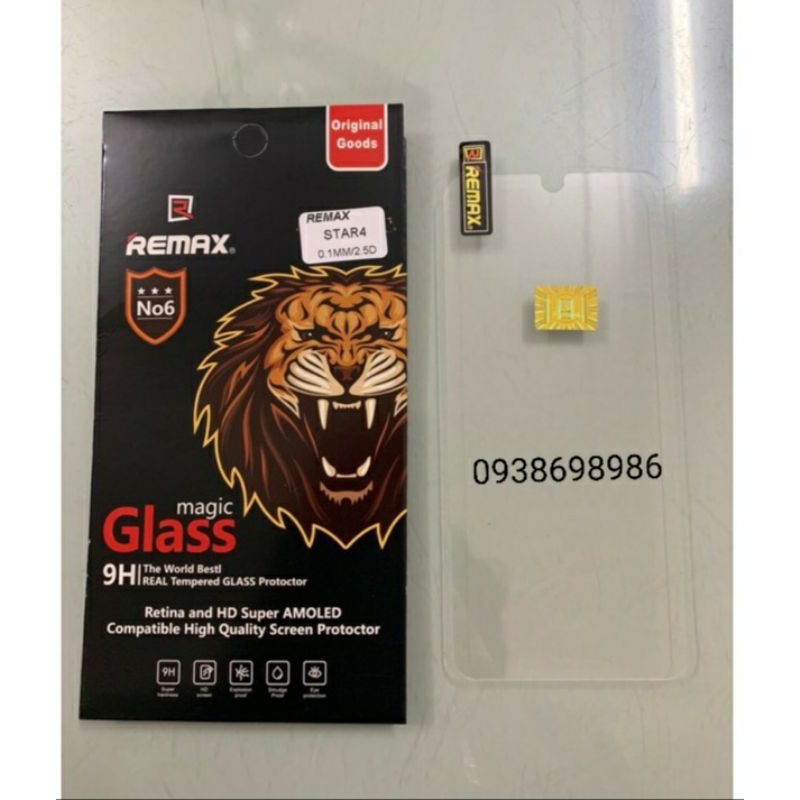 kính cường lực remax vsmart star / bee 3 / star 4 / joy 3 / star 3 / joy 2 plus / active 1 / joy 1 siêu bảo vệ màn hình