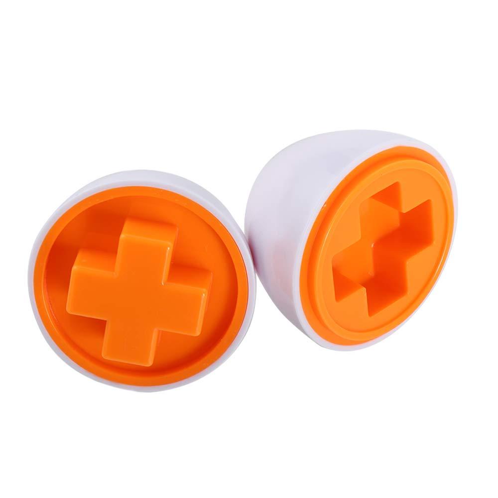 Đồ Chơi Quả Trứng Giả Lắp Ráp 3D Nhiều Màu Thông Minh Cho Bé