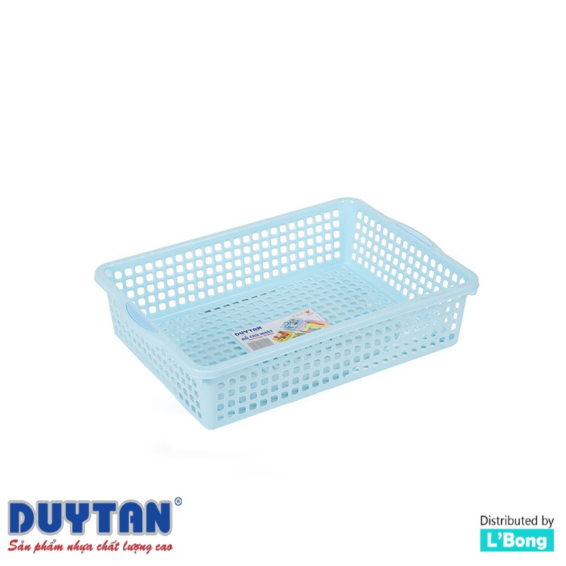 Rổ nhựa chữ nhật 2T6 (26 cm) Duy Tân