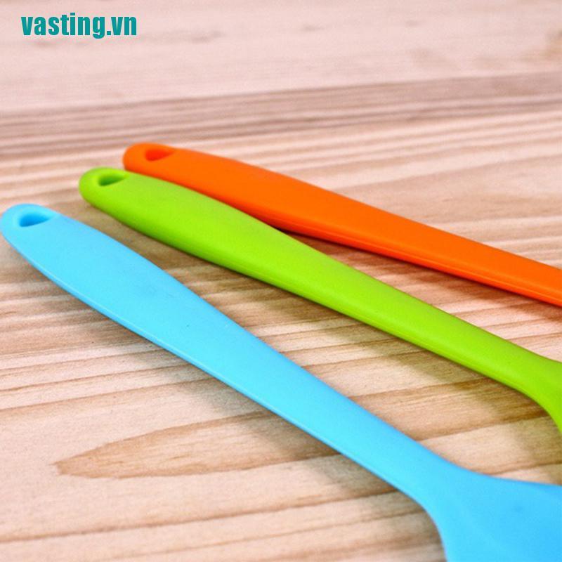 V☆Muỗng Silicon Trộn Kem Làm Bánh Mới