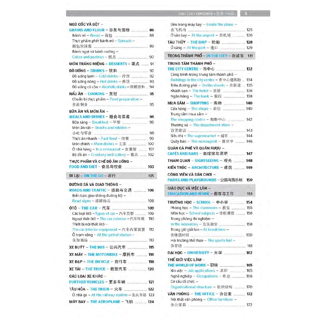 Sách - Pons General Reference - Trilingual Visual Dictionary Vietnamese - English - Chinese