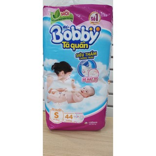 Bỉm quần bobby s24, s44, m42, m62, l54, xl34