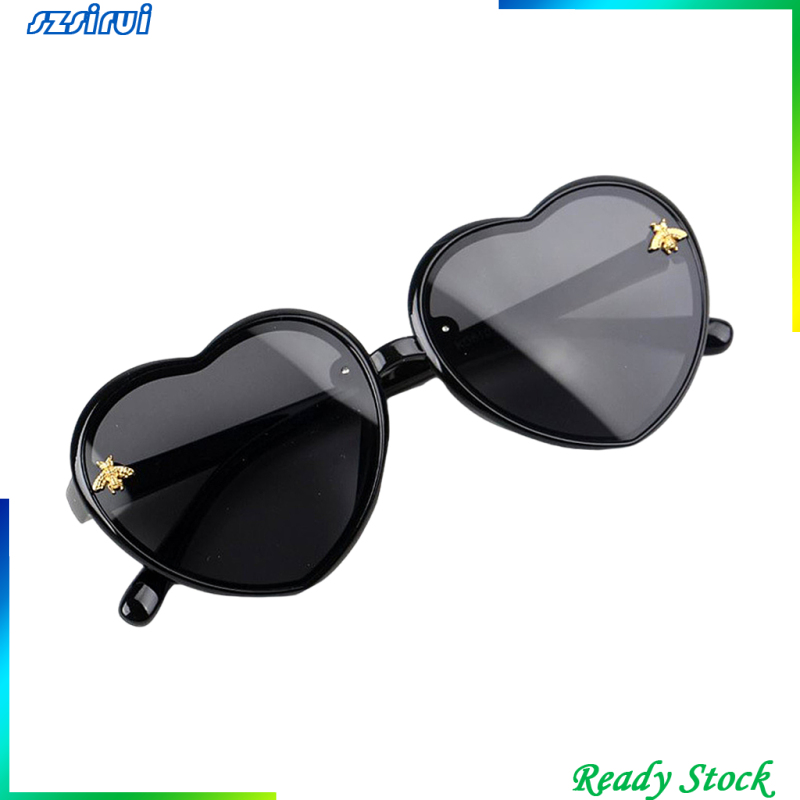[Ready Stock]Heart Shape Kids Sunglasses Eyewear for Children Gift Party UV400 Protection