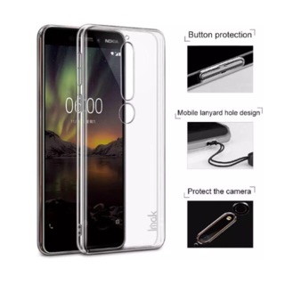 Ốp lưng imak xịn cho nokia 6 2018/ nokia 6.1 phủ nano