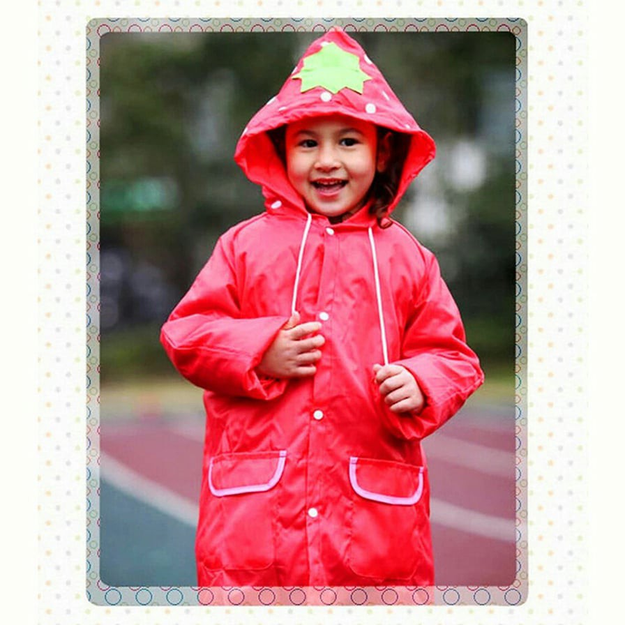 Áo mưa trẻ em hình thú ngộ nghĩnh đáng yêu - hàng xuất Nhật