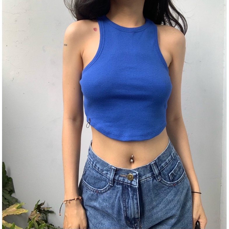 SP001151 , SP001150 Tank Top Và Tube Xanh Biển Đậm