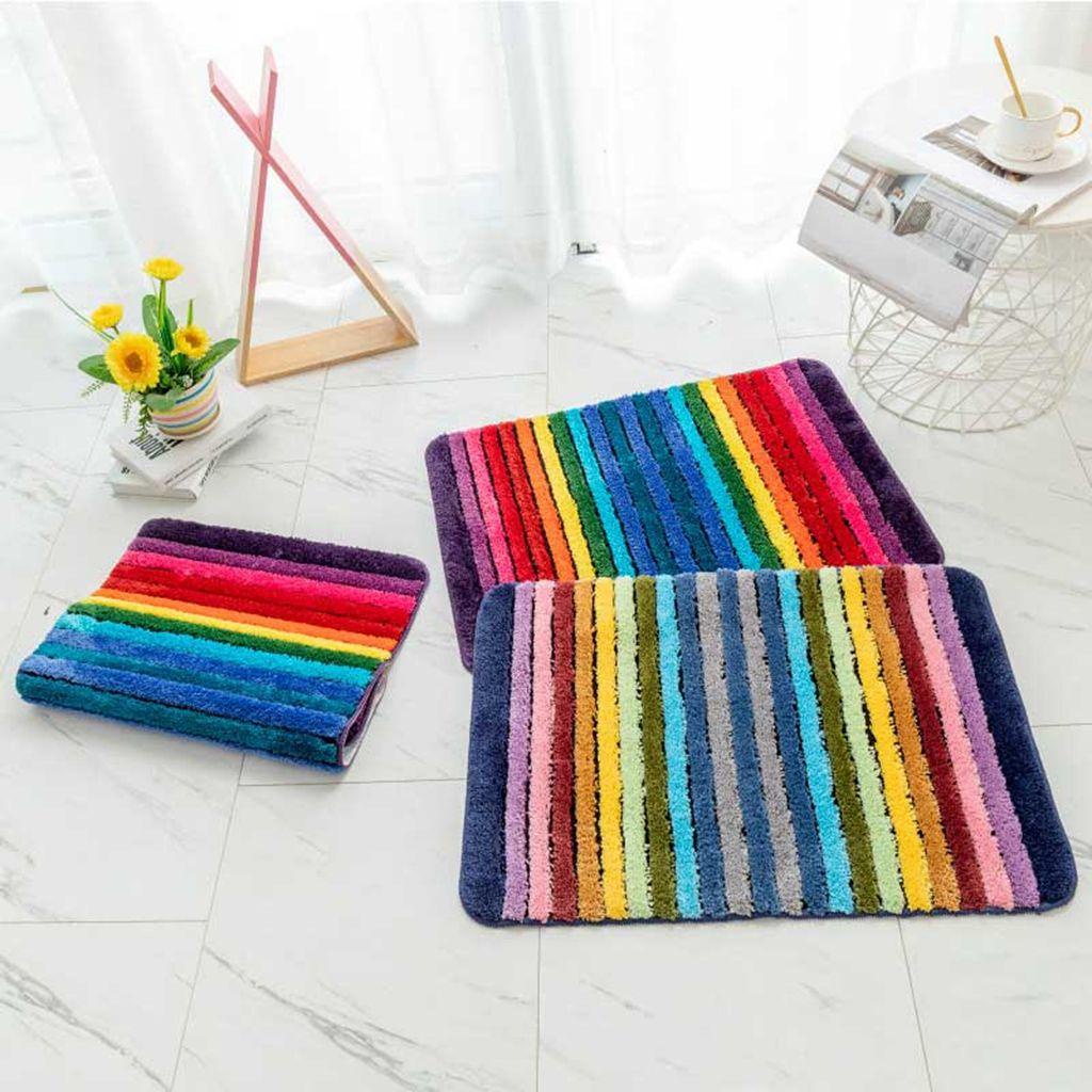Thảm Lót Sàn Mềm Mại Thấm Hút Tốt 50x70cm