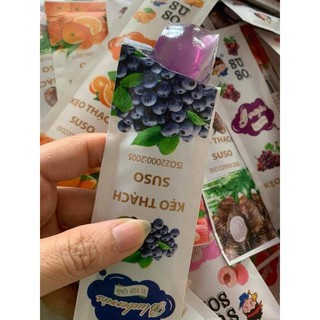 Gói 24 kẹo thạch suso vị hoa quả 800gram