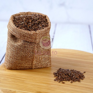 HẠT LANH FLAXSEED GIÀU DINH DƯỠNG DÙNG NẤU SỮA LÀM BÁNH - LÁ TÍA TÔ