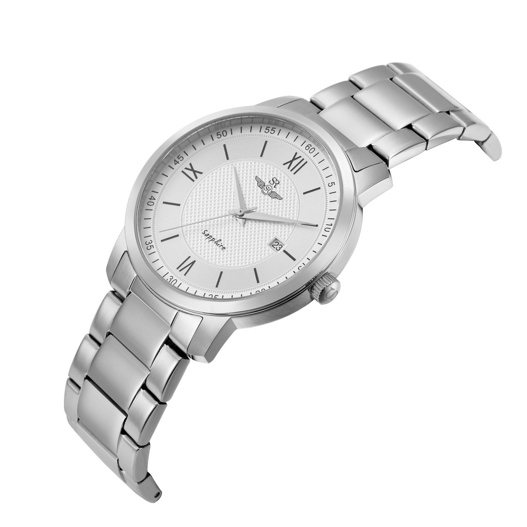 Đồng hồ Nam dây thép SR SG3005.1102CV chính hãng bảo hành 1 năm Pin trọn đời | BigBuy360 - bigbuy360.vn