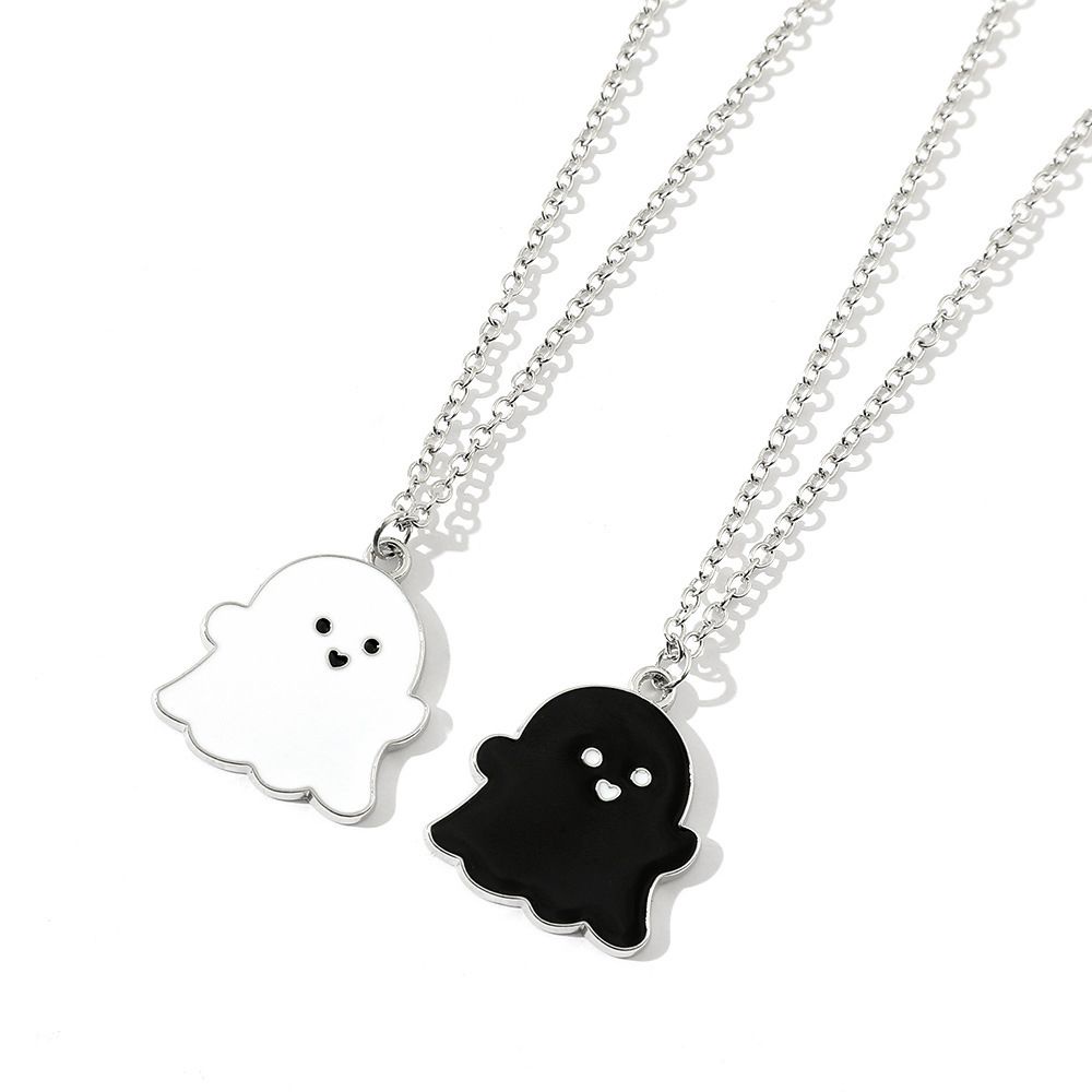 Vòng cổ hợp kim mặt hình ma hoạt hình độc đáo