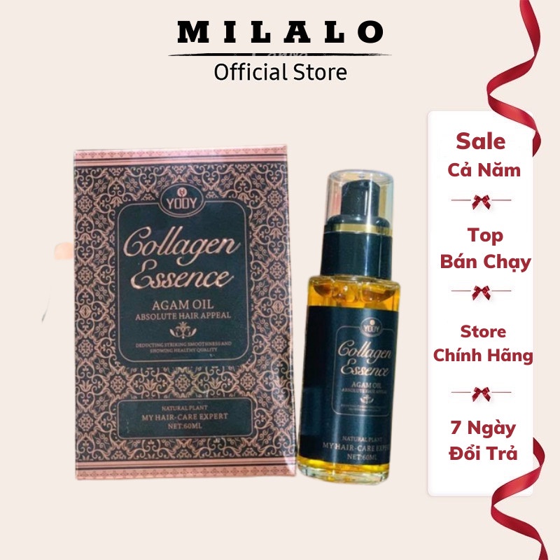 [CHÍNH HÃNG] Tinh dầu dưỡng tóc Yody collagen essence 60ML-MILALO